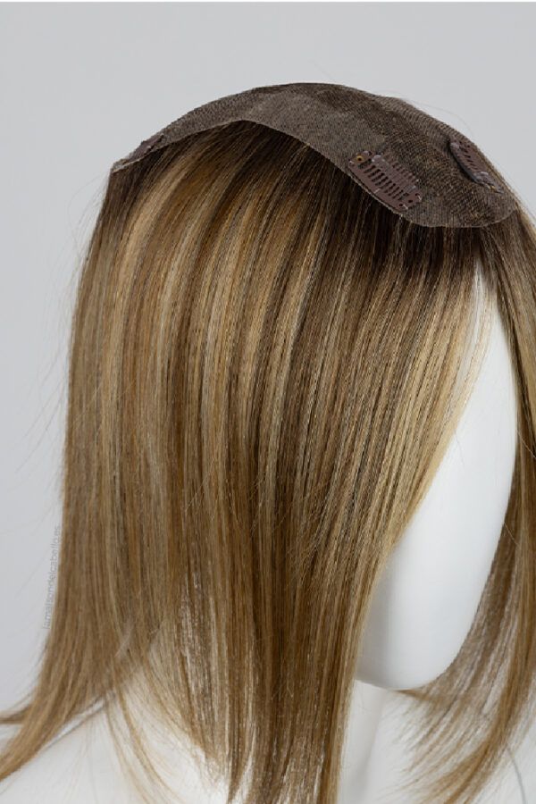 Topper de cabelo sintético moldável COUTURE