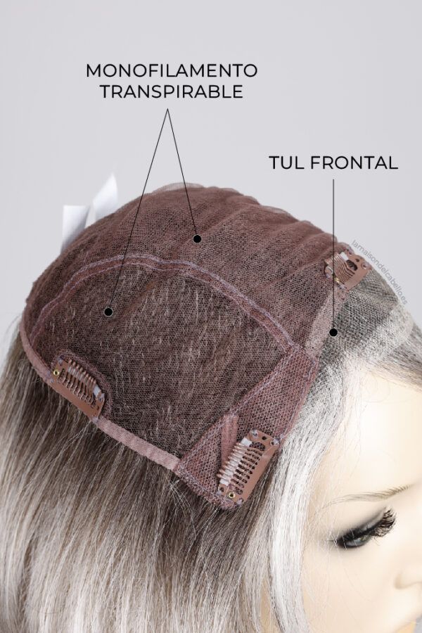 FIZZ Synthetic Hair Topper