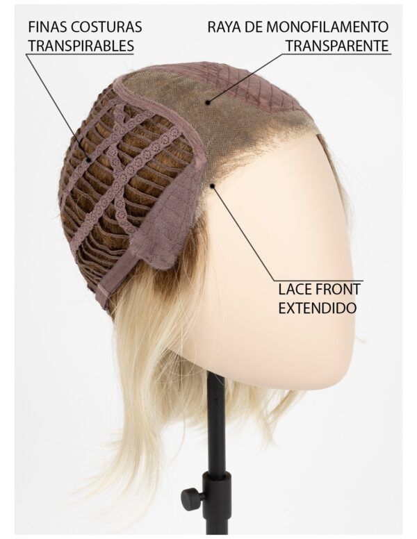 HEAVEN Mono Part Styleable Synthetic Wig