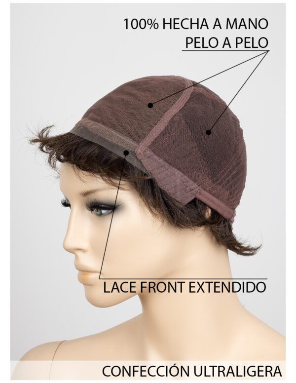 Heat-Friendly Synthetic Wig TIME COMFORT