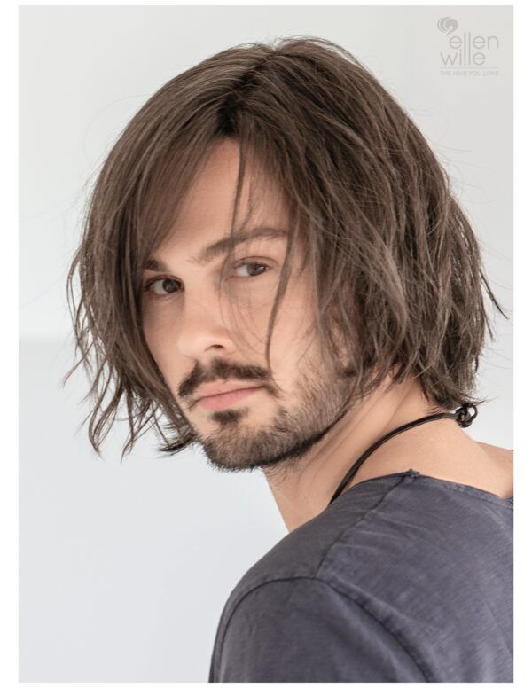 Peruca Masculina Sintética Modelável BRIAN