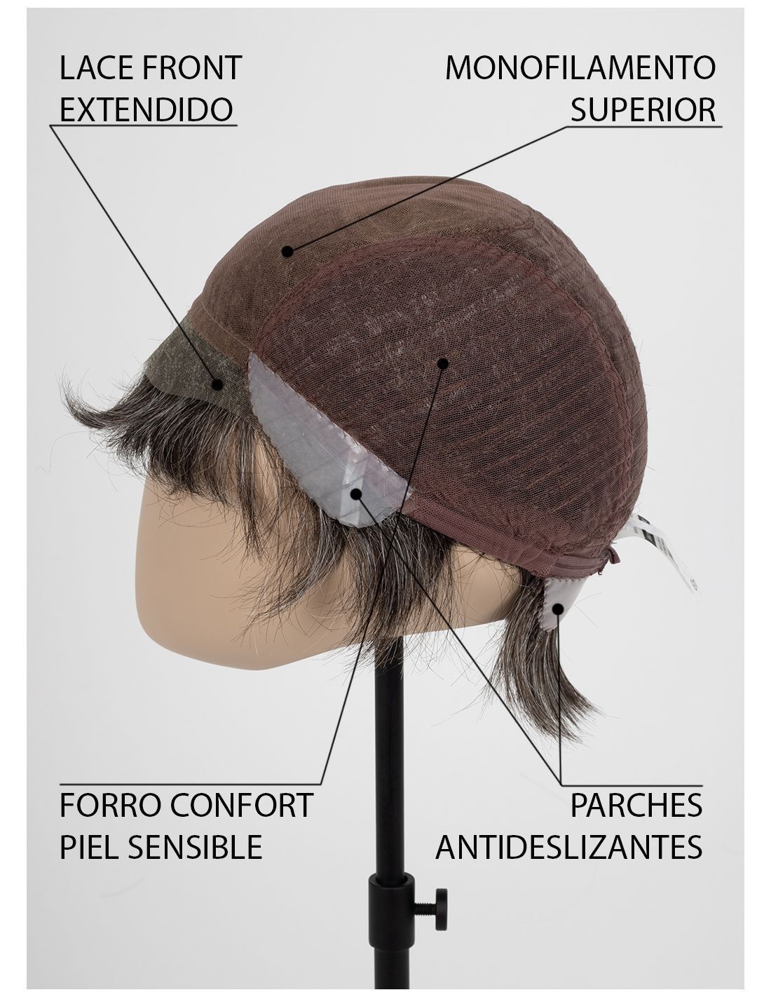BRADFORD 2.0 Men's Synthetic Wig