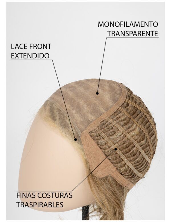 Peluca Cabello DUO PROMISE Mono Part