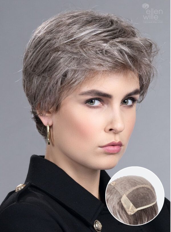 Topper de cabelo sintético FECHAR