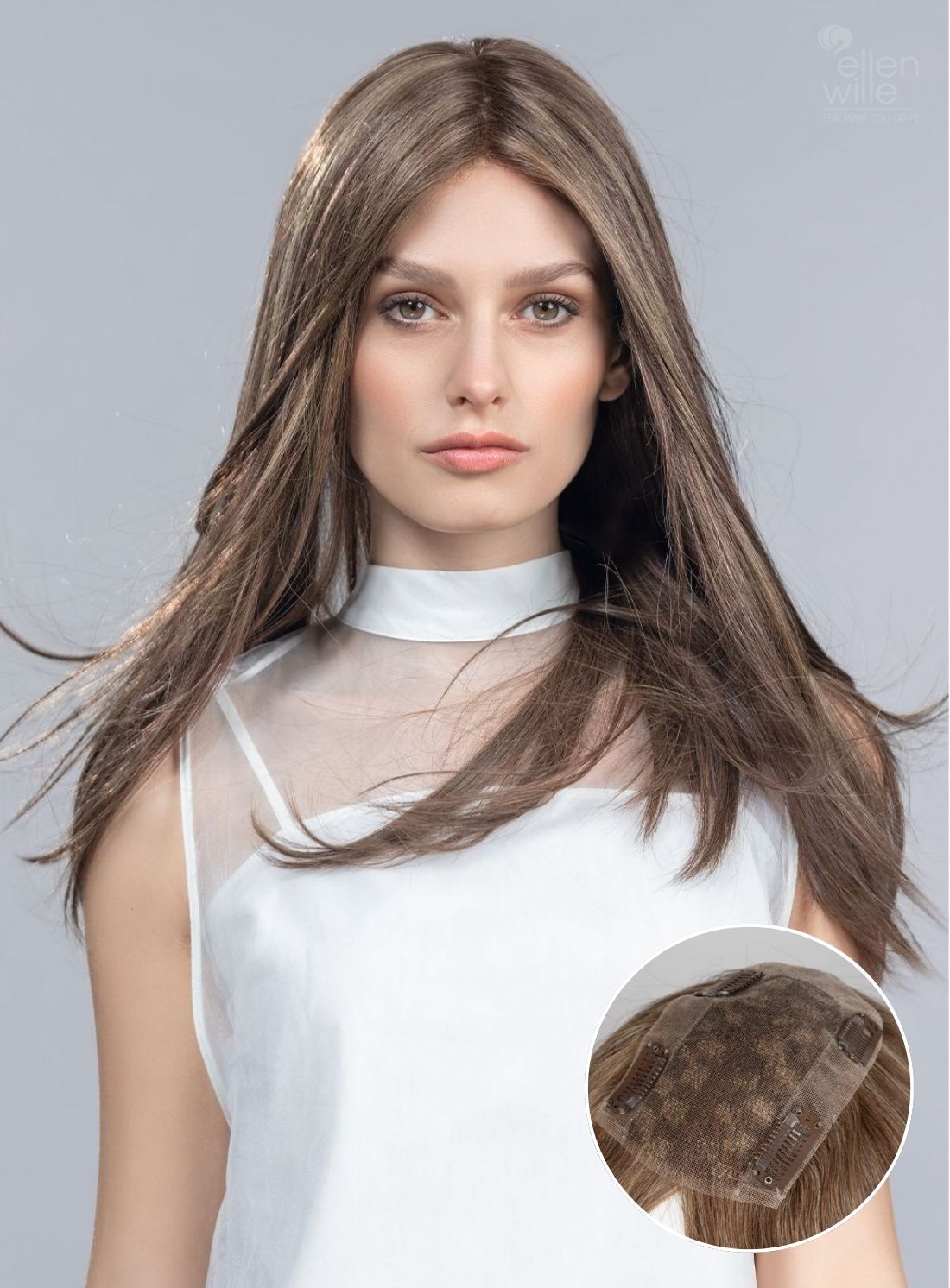 Topper de cabelo natural premium IMPACT
