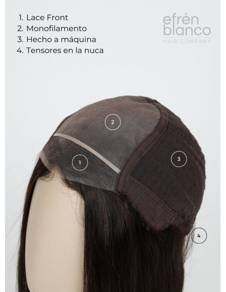 Peluca BELLEROSE Natural Premium